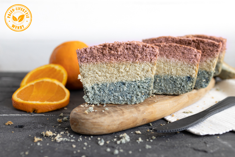 Paleo Hollandse vlag cake